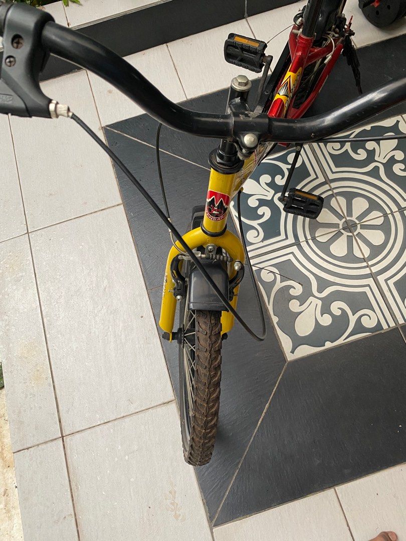 Red Bicycle Sports Equipment Bicycles Parts Bicycles on Carousell