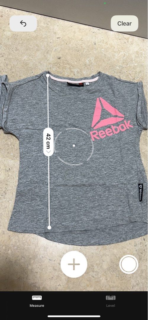 Reebok kids size best sale chart