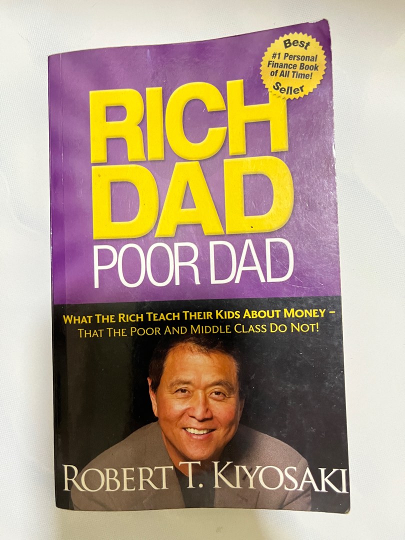 Rich Dad Poor Dad Robert Kiyosaki Sharon Lechter Used Hobbies And Toys