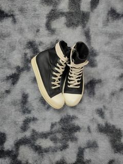 (Authentic) Rick Owens Ramones Waxed Canvass