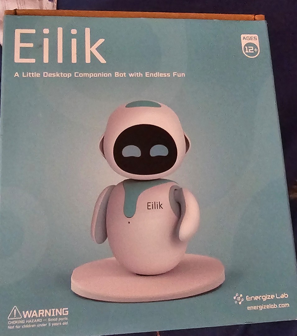 Eilik desktop robot by Energize Lab, Hobbies & Toys, Toys & Games on  Carousell