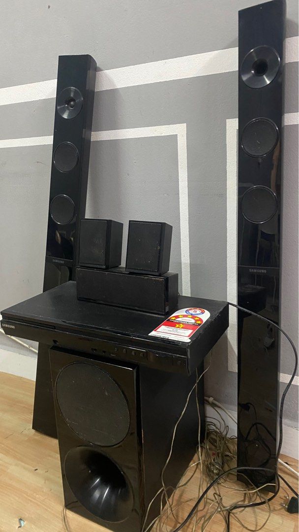 SAMSUNG HOME THEATRE 5.1, Audio, Soundbars, Speakers & Amplifiers on