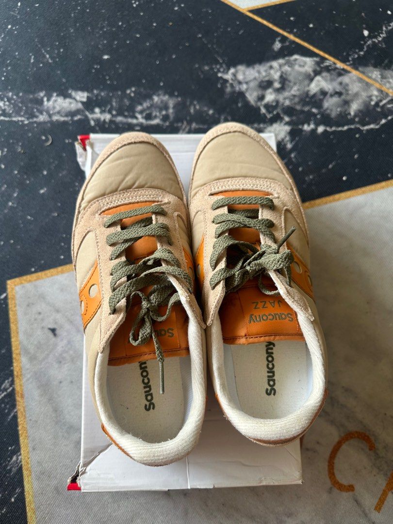 Saucony jazz shop beige