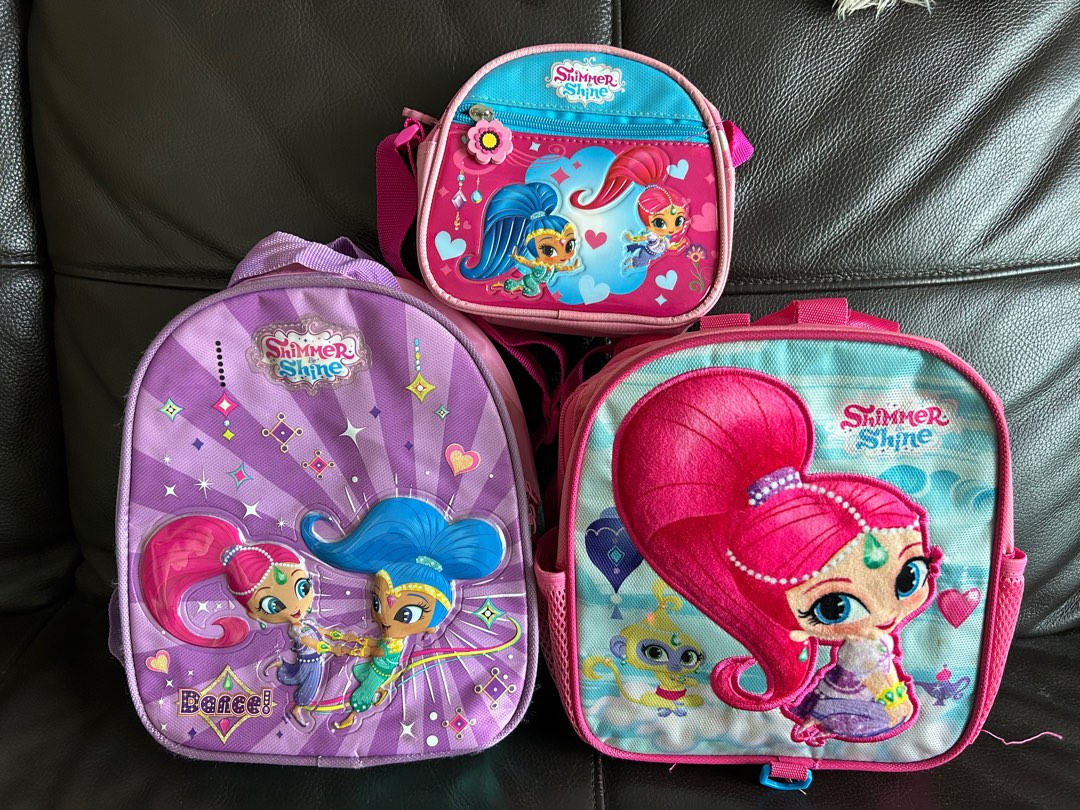Shimmer and shine on sale school bag