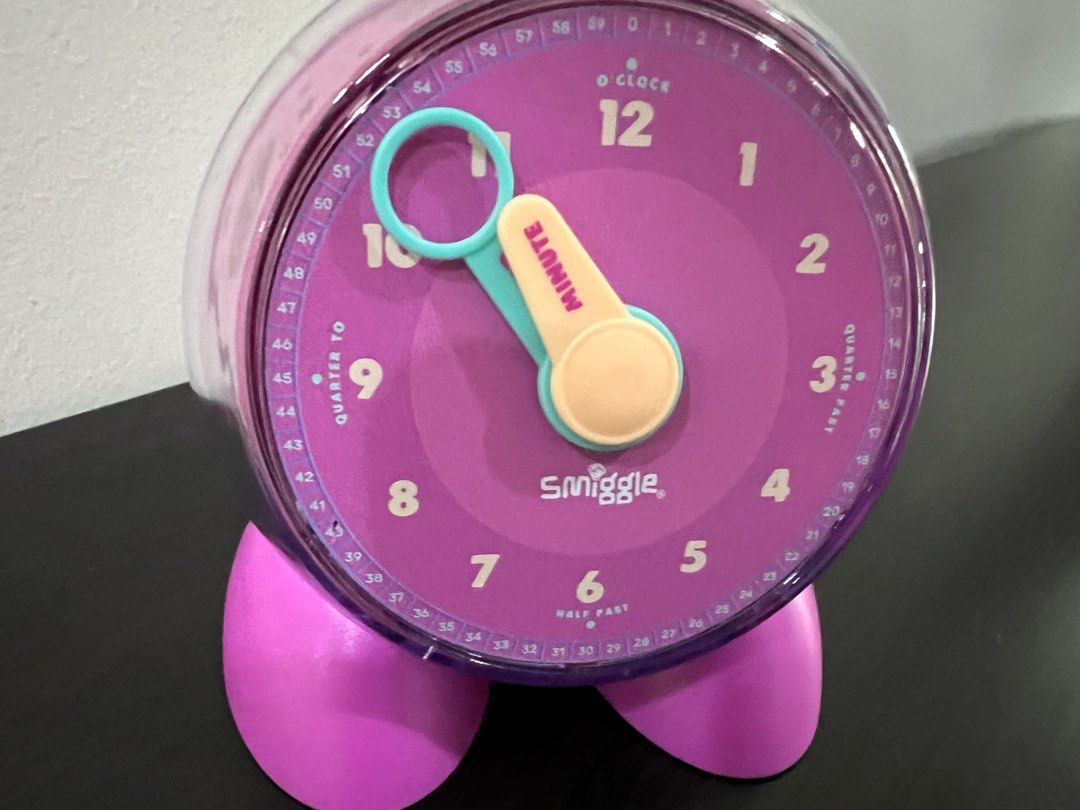 Smiggle Clock, Babies & Kids, Infant Playtime on Carousell