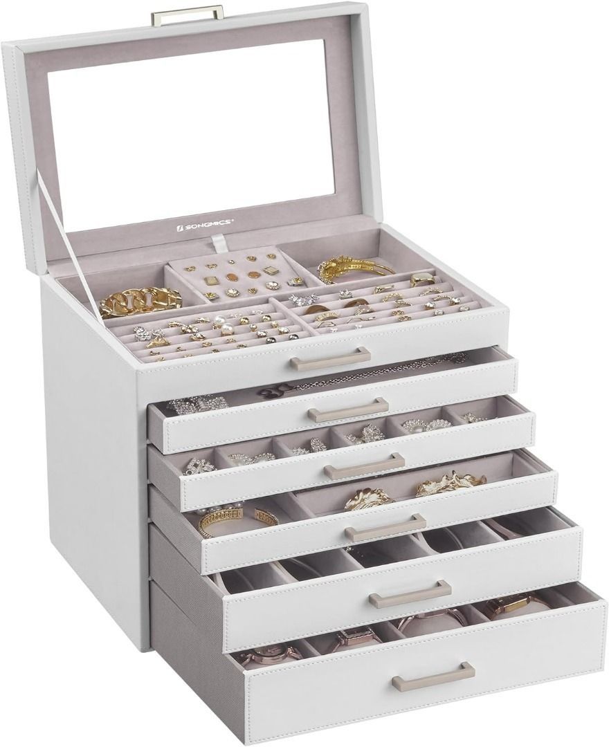 White jewelry boxes cheap