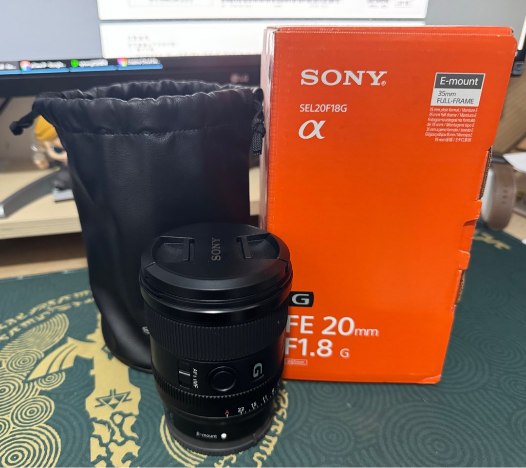 Sony SEL20F18G FE 20mm F1.8 G, 攝影器材, 鏡頭及裝備- Carousell