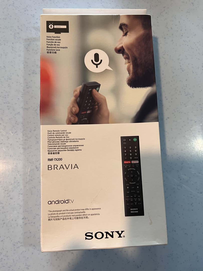 thumbnail image 2 of BELIFE Replacement Sony TV Remote RMF-TX200E – Google Play & Netflix Buttons 2 of 2