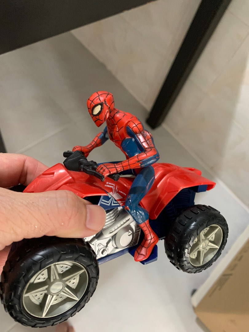 Marvel Spiderman Motorcycle Action Figure Brand New