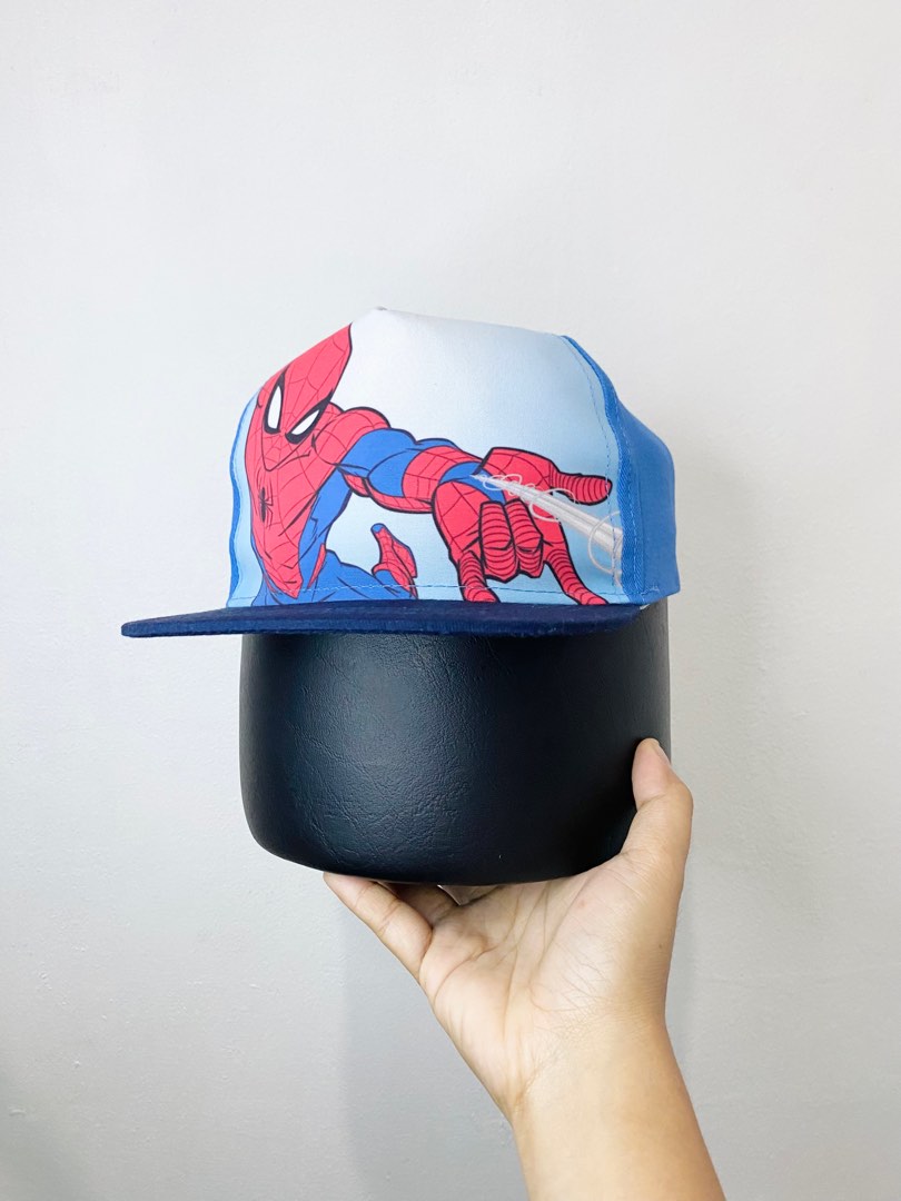 Spiderman cap kids size, Women's Fashion, Watches & Accessories, Hats