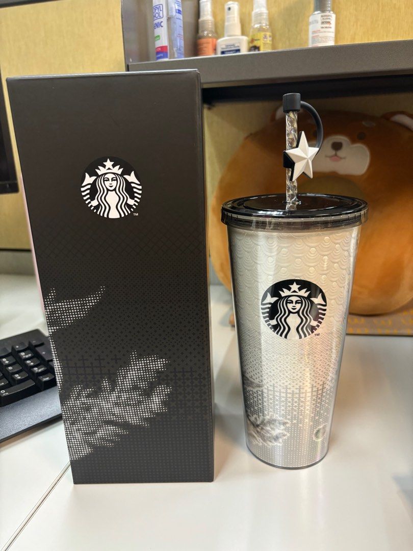 Starbucks Pearl Cold Cup 2024, Furniture & Home Living, Kitchenware