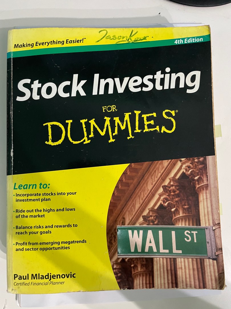 Stock Investing for Dummies 4th Ed Hobbies Toys Books