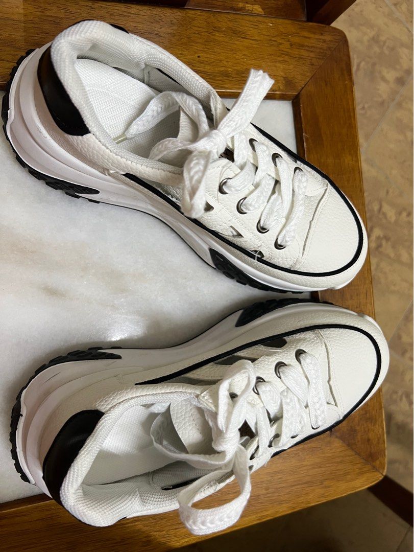 soft white leather sneakers