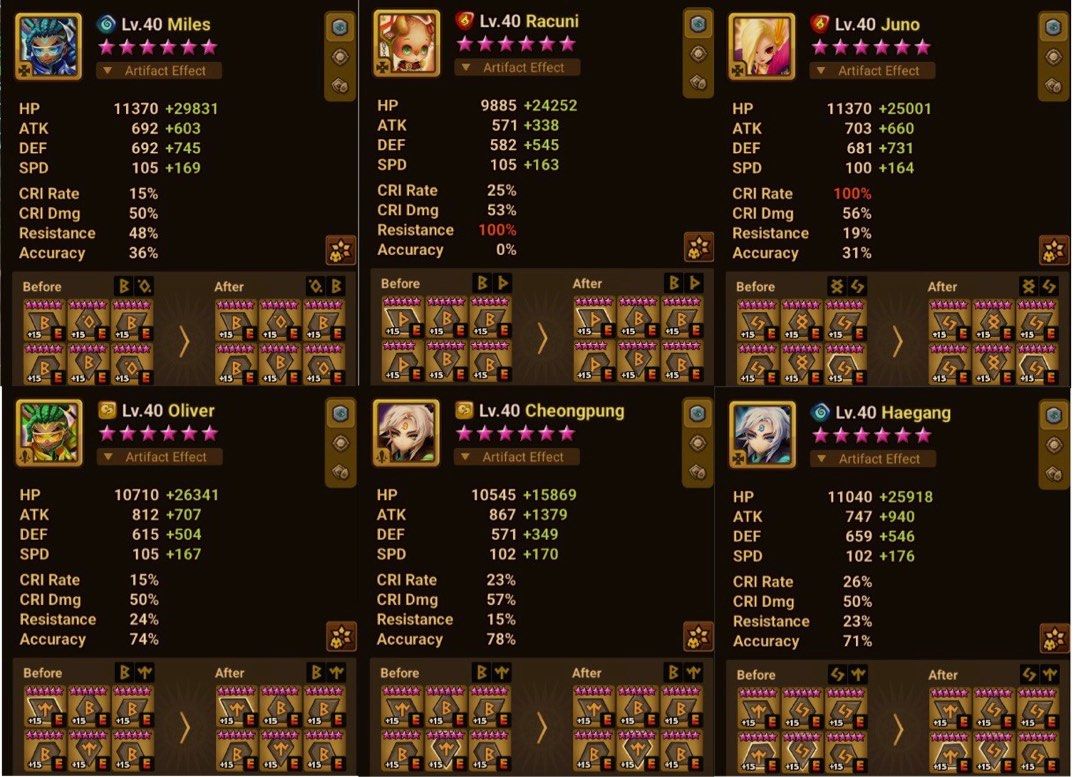 Compte Summoners War 5LD Europe (Android/PC) – Neuf