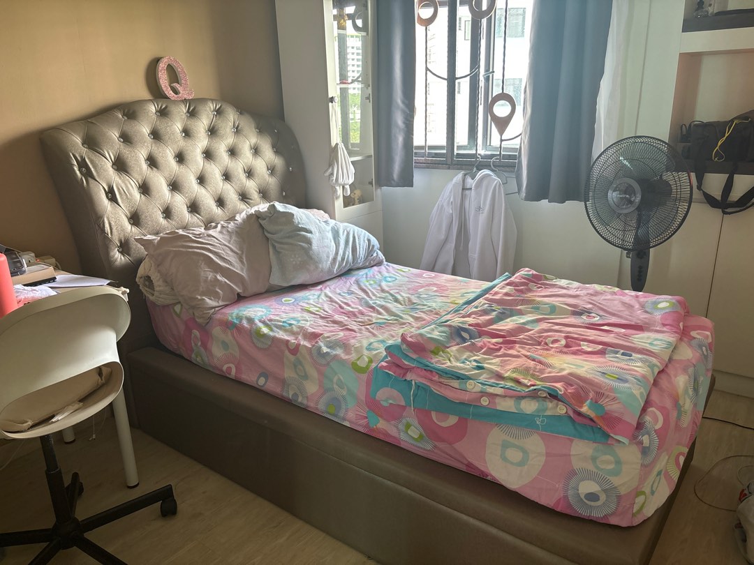 Singer shop bed frame