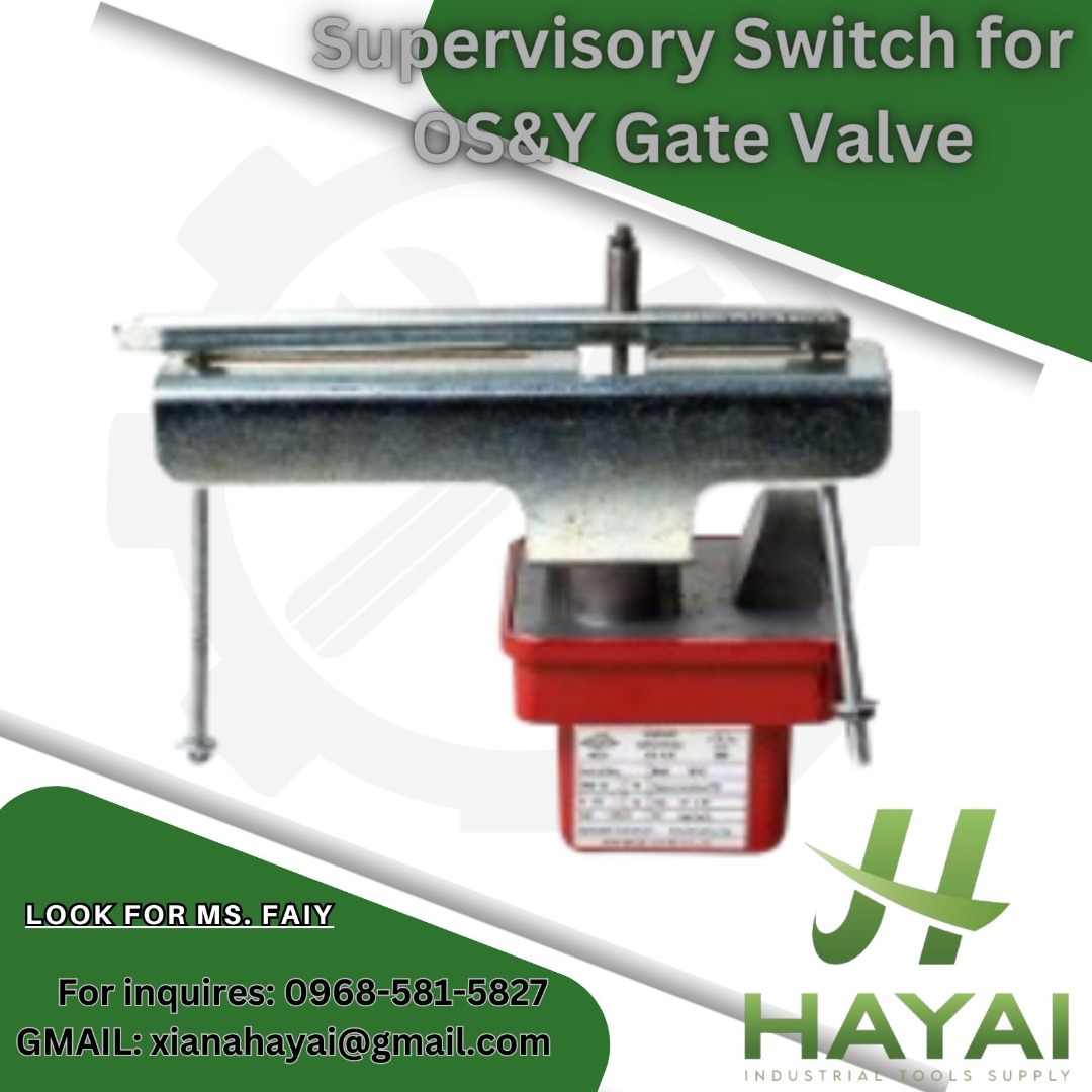 Supervisory Switch for OS&Y Gate Valve, Commercial & Industrial