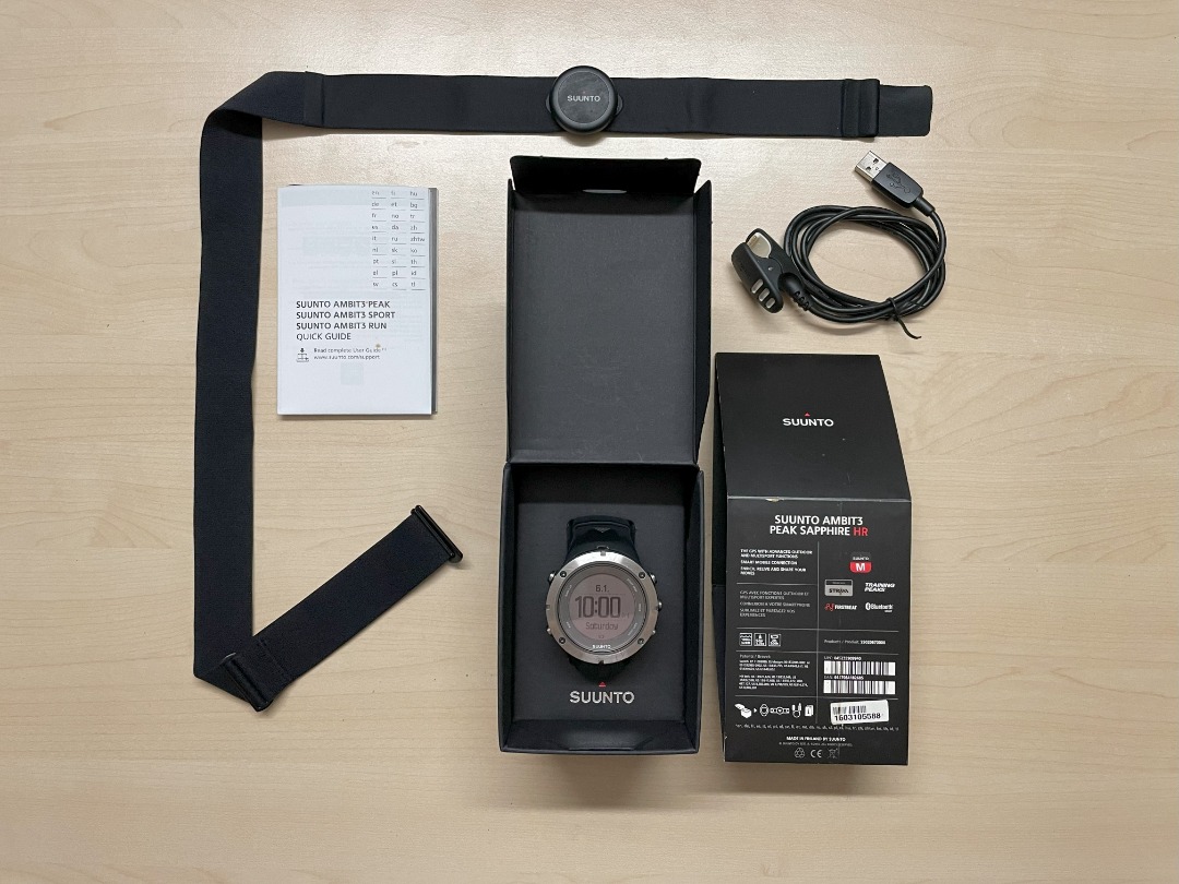 Suunto ambit3 shop peak sapphire hr