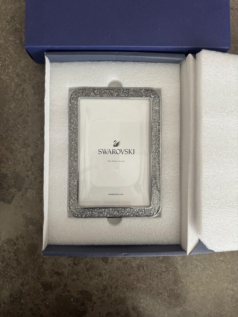 Swarovski Minera picture frame, Luxury, Accessories on Carousell