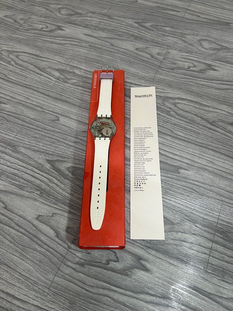 Swatch Original strip waterproof Women s Fashion Watches