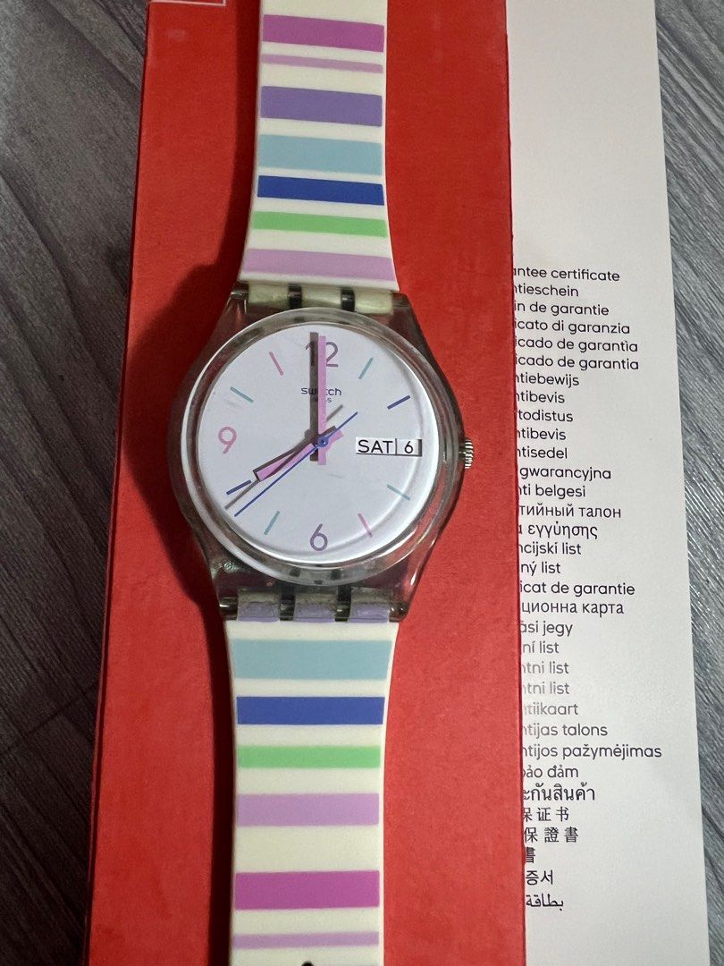 Swatch Original strip waterproof