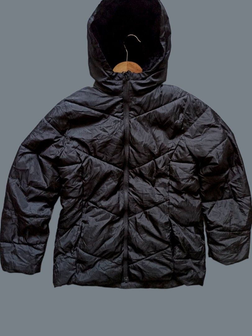 Swiss Tech Gear Puffer Hoodie Jacket Women s Fashion Coats