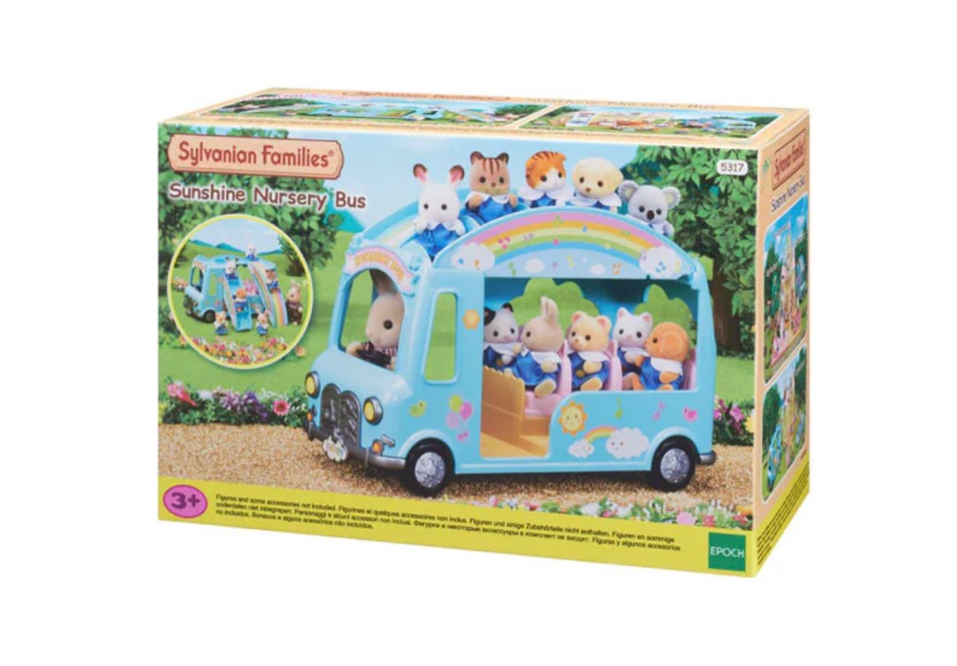 Sylvanian Families Sunshine Nursery Bus, Hobbies & Toys, Toys & Games ...