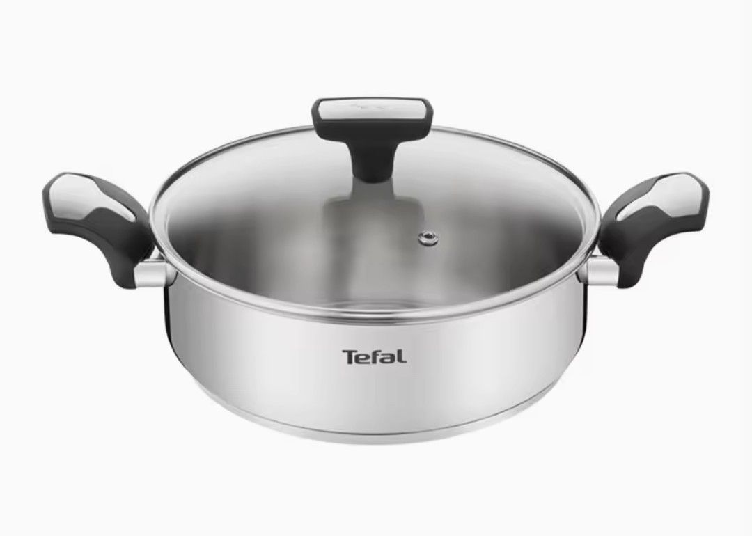 Tefal x Jamie Oliver Series - Shallow Pan 24cm 3.3L Non-stick Pan Tefal,  Furniture & Home Living, Kitchenware & Tableware, Cookware & Accessories on  Carousell