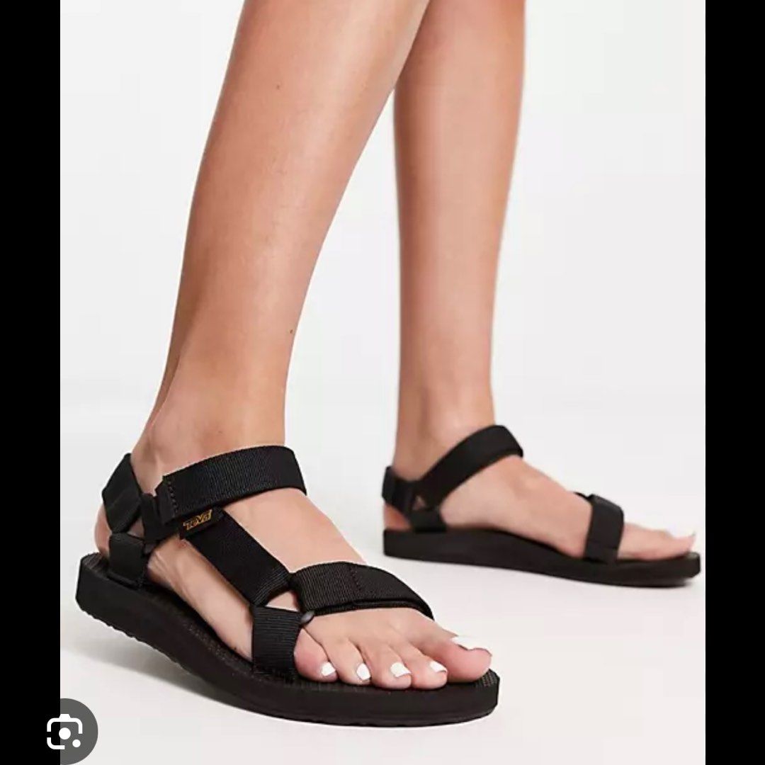 All black outlet tevas