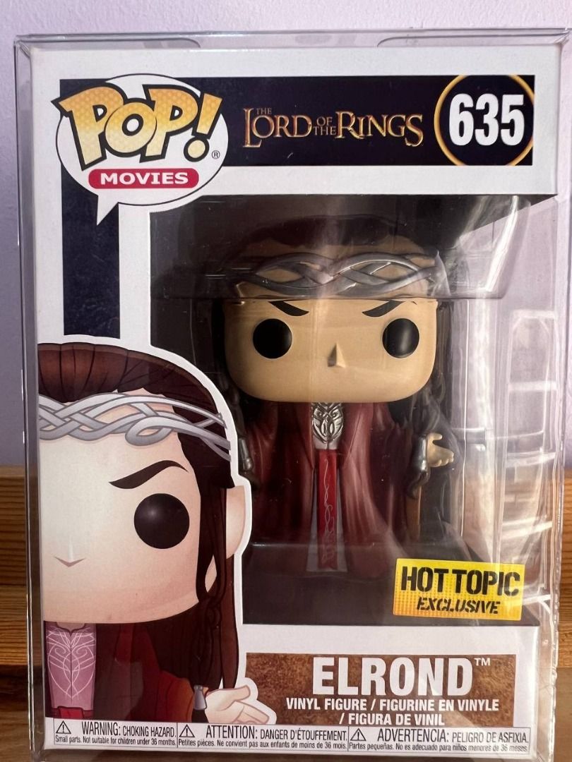 The Lord of the Rings 635 Elrond Funko Pop Hobbies Toys Toys