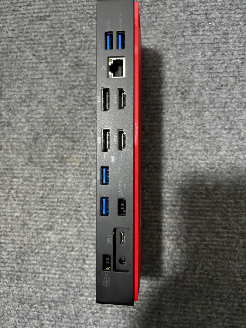 Thinkpad thunderbolt 3 gen 2 dock docking 40AN, 電腦＆科技, 電腦