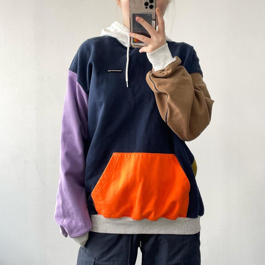 Thisisneverthat Multi Colored Navy Hoodie