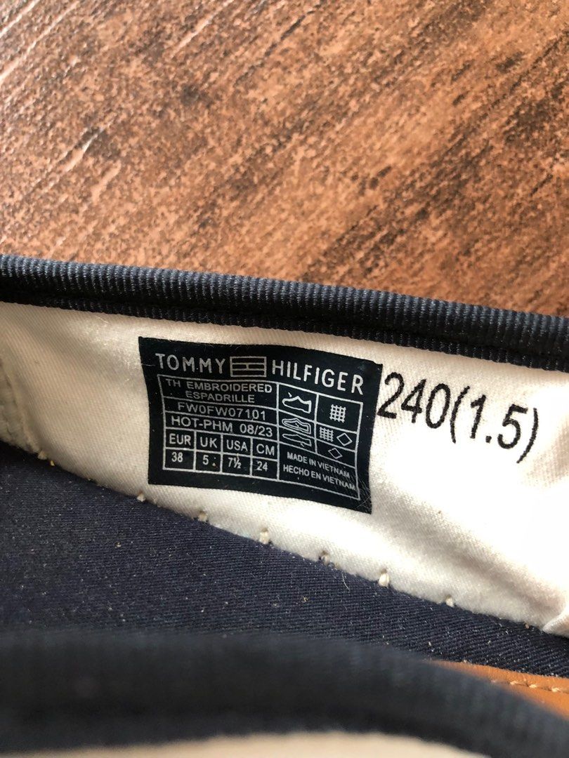 Tommy Hilfiger Espadrillas Women s Fashion Footwear Flats on