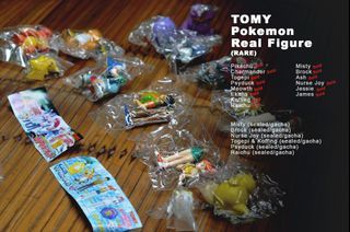 TOMY Pokemon Real Figure RARE Gashapon Sealed