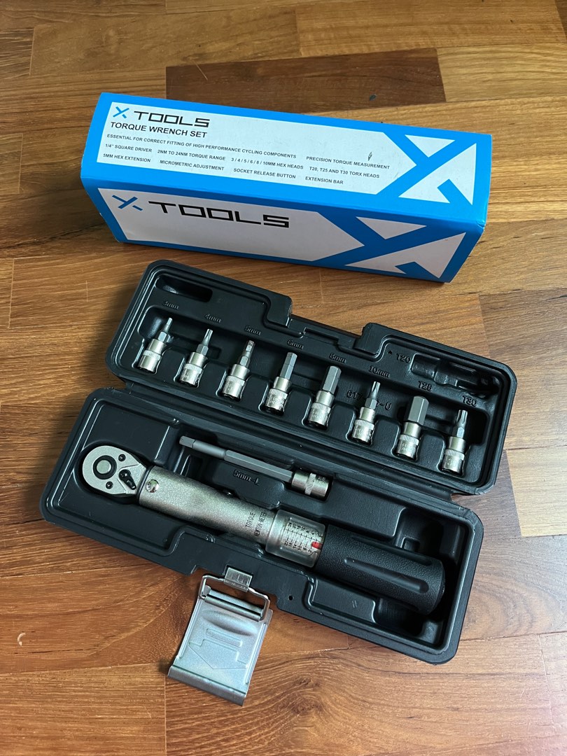 Torque Wrench Tool Box Kit, Car Accessories, Accessories on Carousell