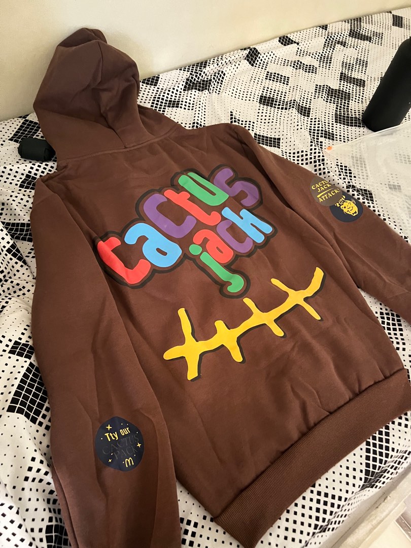 Travis Scott Cactus Jack Hoodie, Men's Fashion, Coats, Jackets and ...
