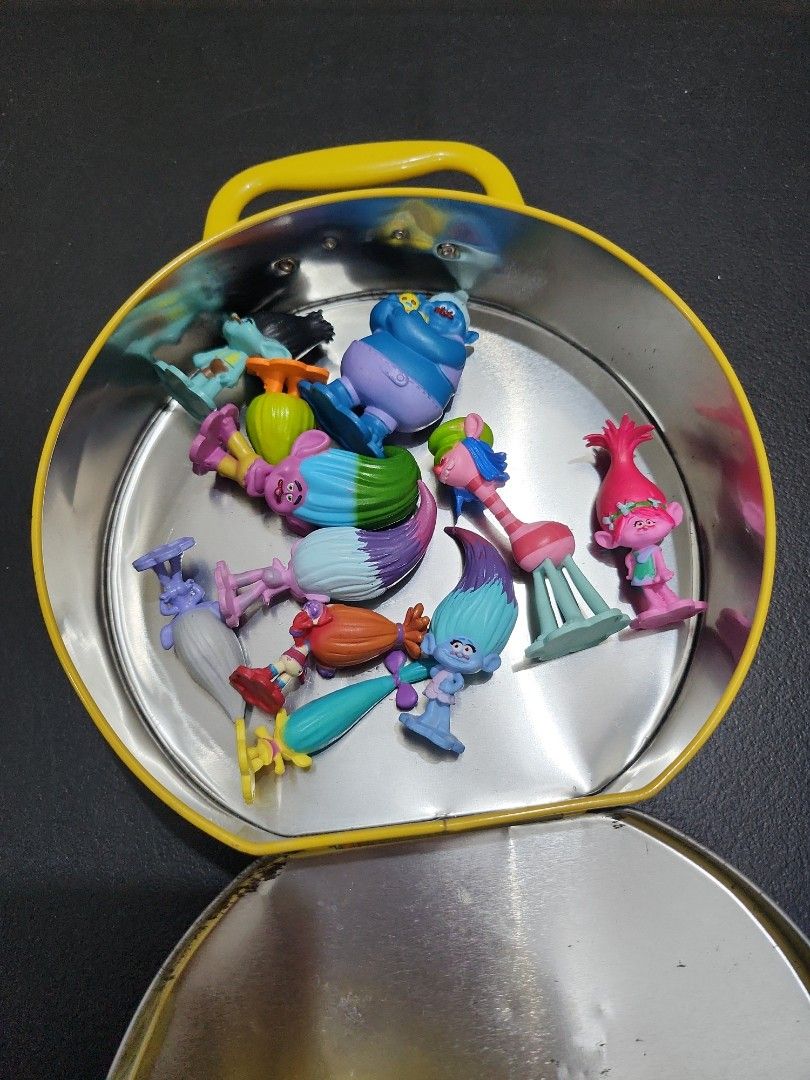 WALT DISNEY KID WATCH Mod. TROLLS - Tin Box main image 0