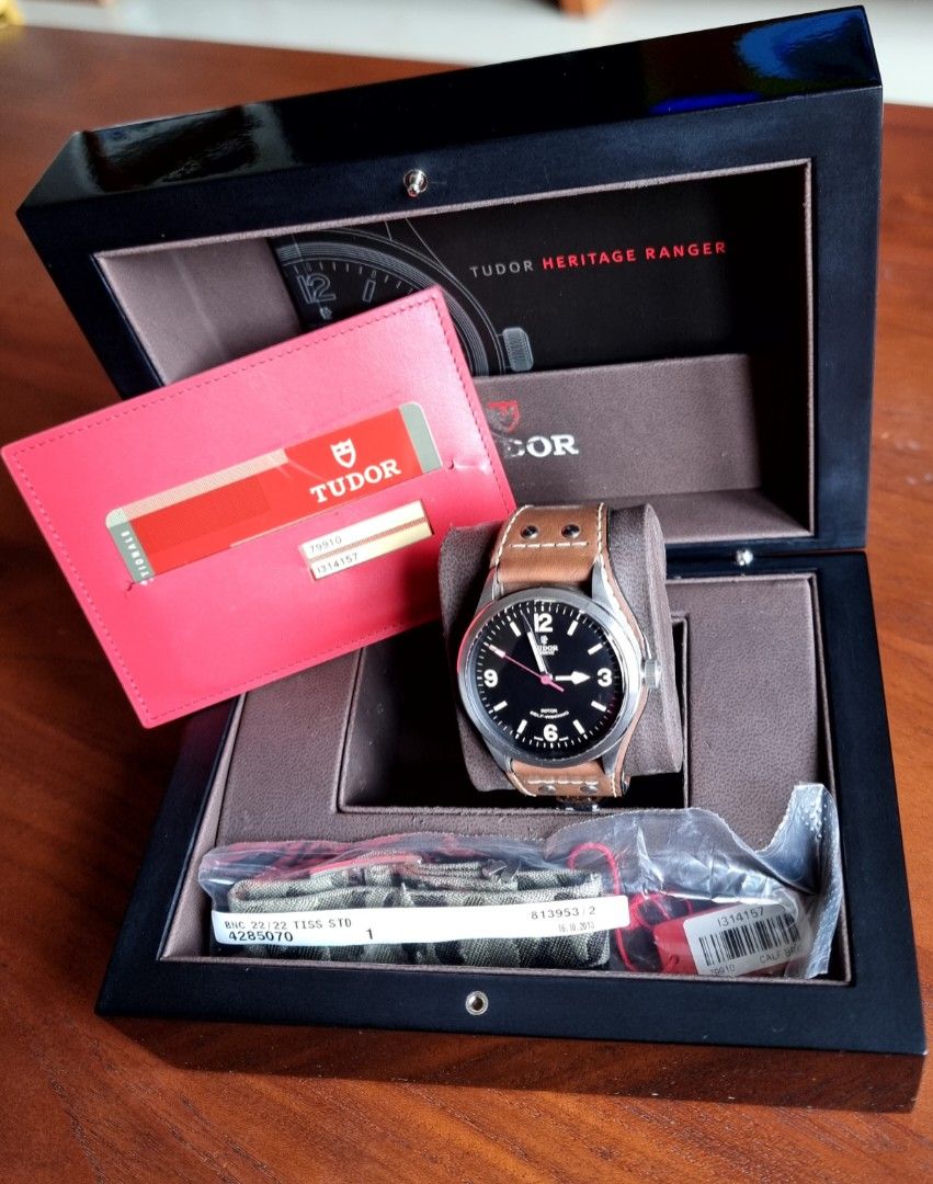 Tudor Heritage Ranger 79910 Bund Strap Full Set Luxury Watches