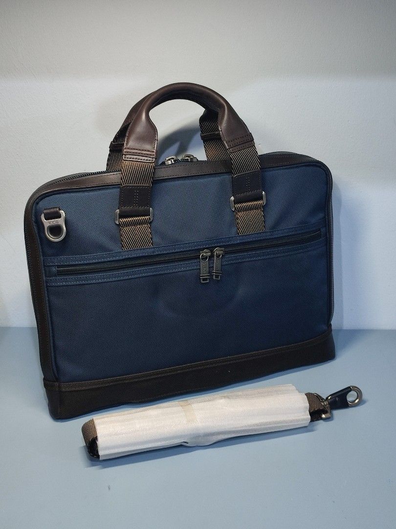 Tumi Alpha Bravo Andrews Slim Brief Luxury Bags Wallets on