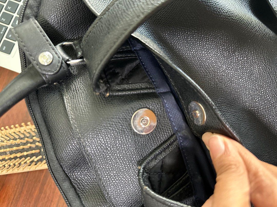 Tumi Harlow Leather Backpack Women s Fashion Bags Wallets