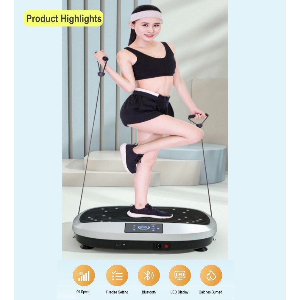 Ultra Slimming Vibration Plate Shaker Advance Ultra Slim Body Shaper  (Bluetooth), Lifestyle Services, Beauty & Health Services on Carousell