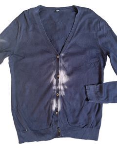 Uniqlo vintage japan Navy Blue Knitwear Cardigan