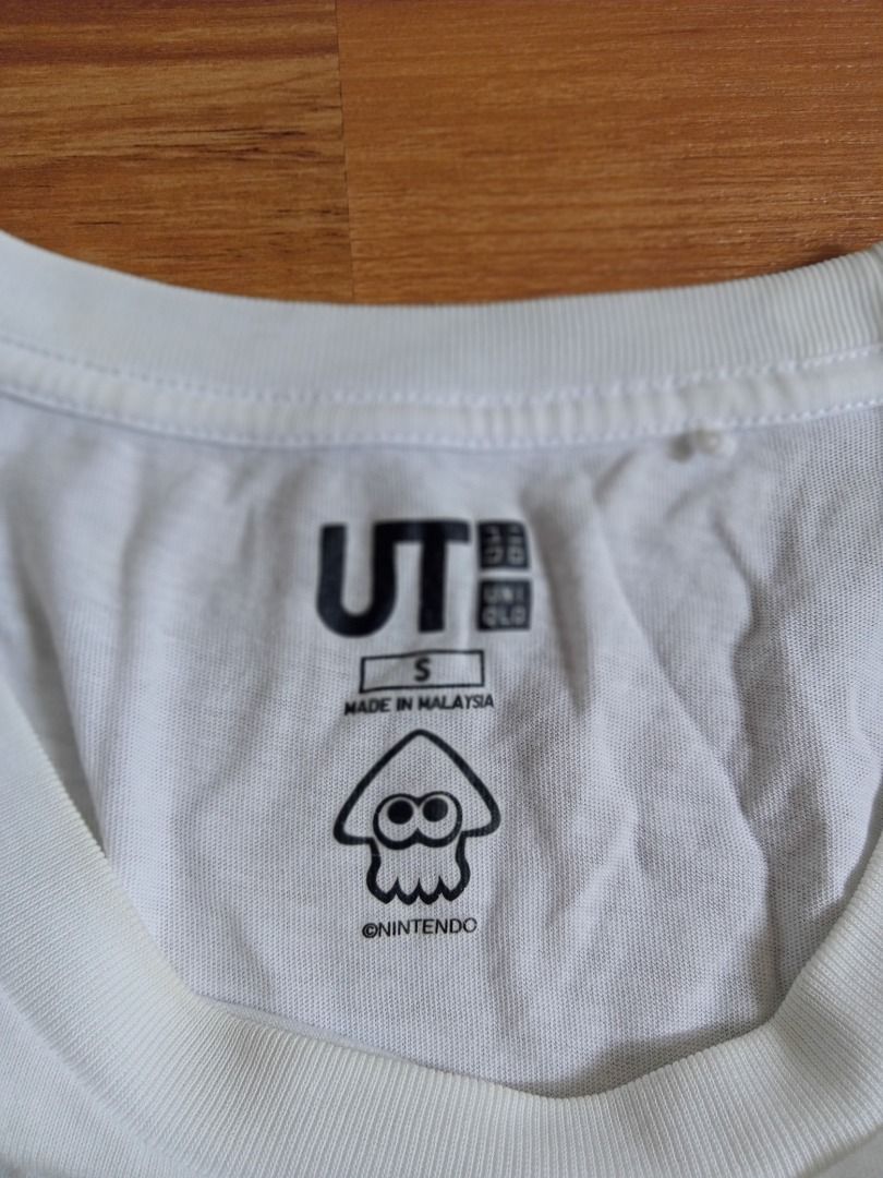 Uniqlo X Nintendo - Splatoon - S, Men's Fashion, Tops & Sets, Tshirts ...