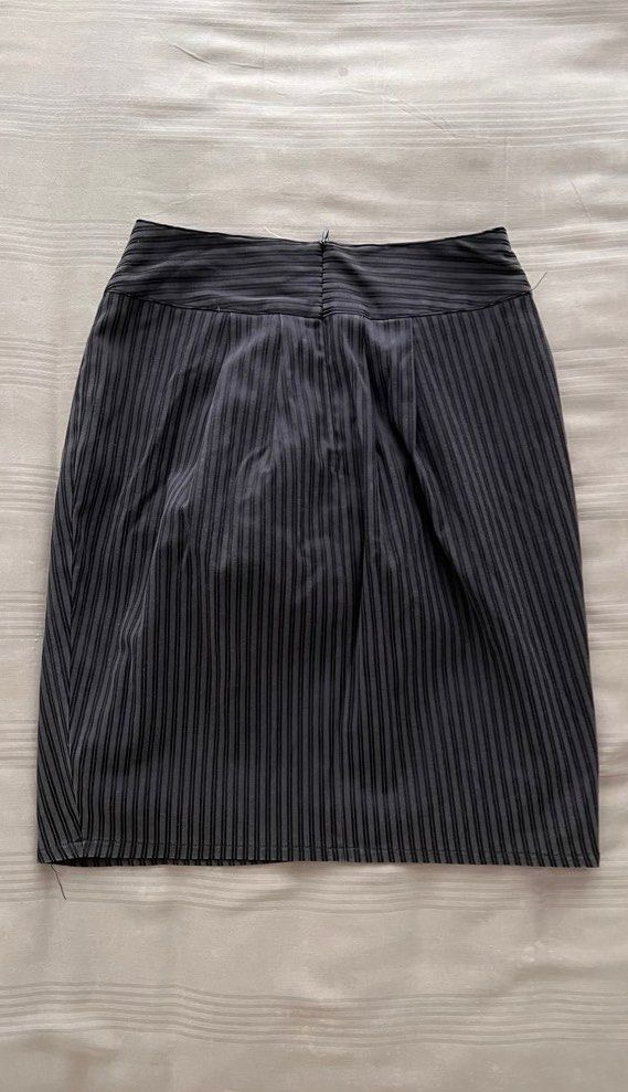 Urban Inc Formal Black Striped Pencil Skirt