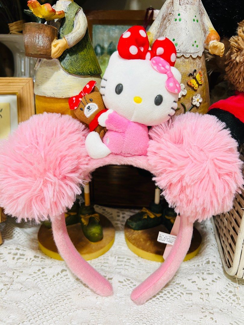USJ Hello Kitty Headband Katyusha Pink Universal Studios Japan Limited
