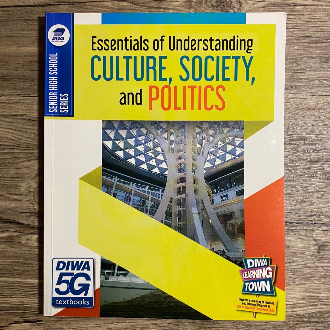 UST SHS Understanding Society Culture and Politics UCSP Book, Hobbies
