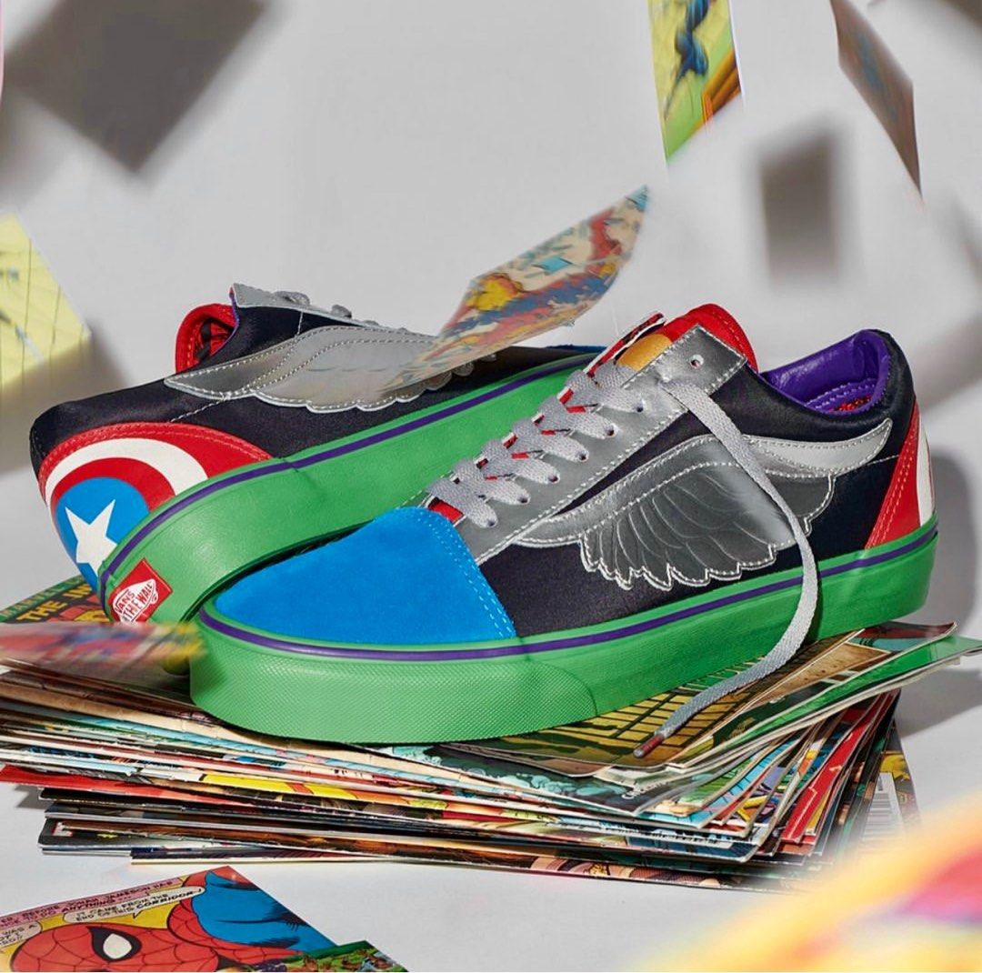 Captain marvel vans mens hotsell