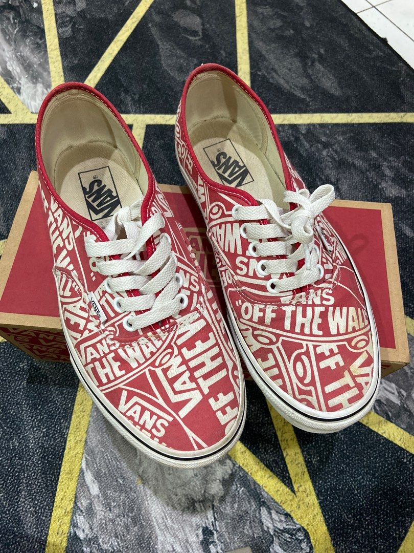 Vans otw repeat red cheap
