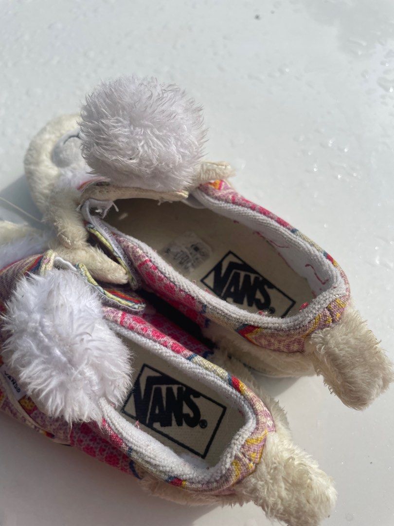 Furry vans shoes online