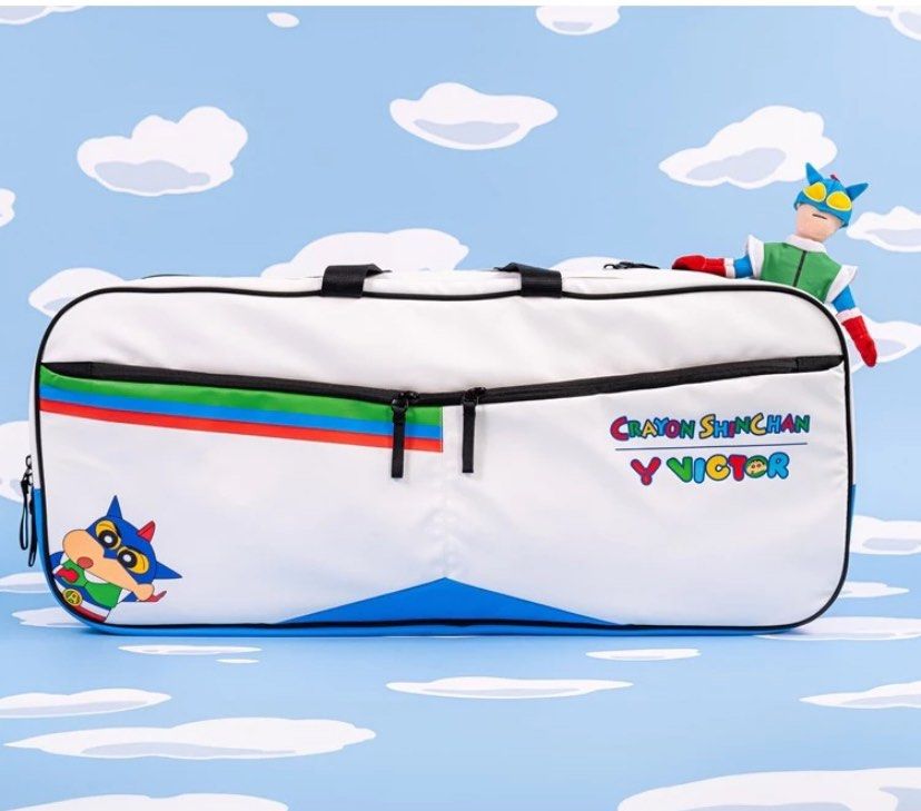 Victor X Crayon Shin Chan Badminton Bag, Sports Equipment, Sports ...