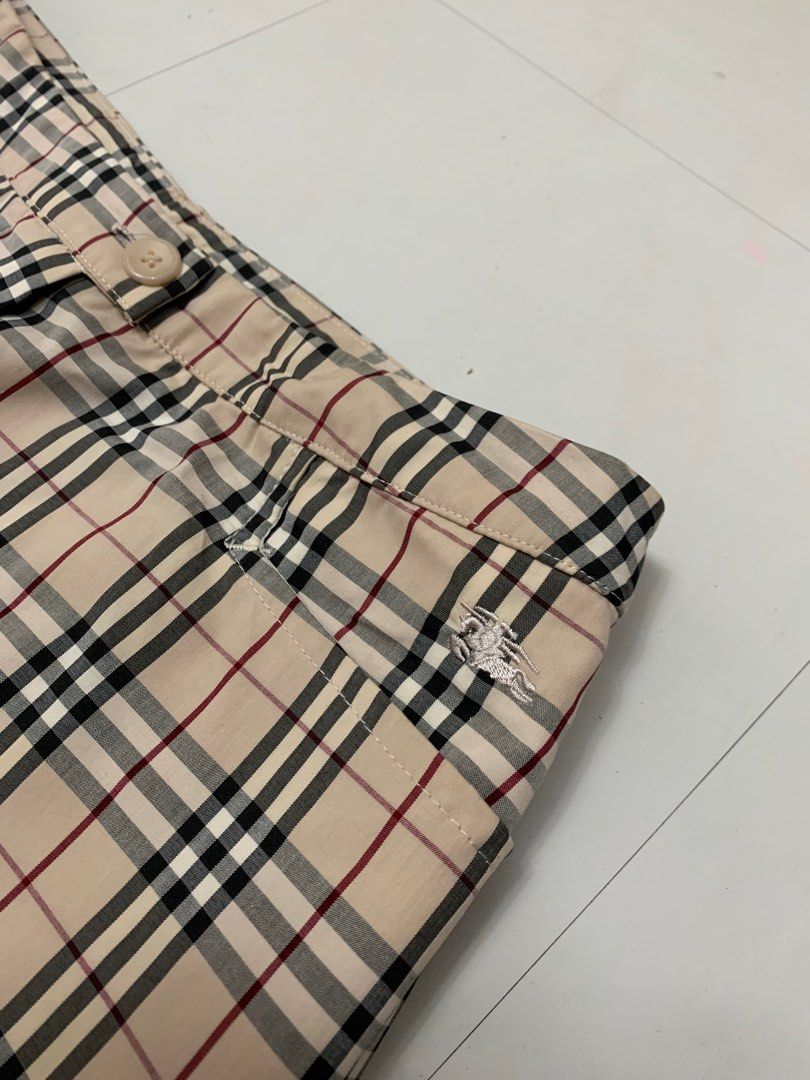 Vintage Burberry Plaid Pants Women s Fashion Bottoms Other Bottoms on Carousell